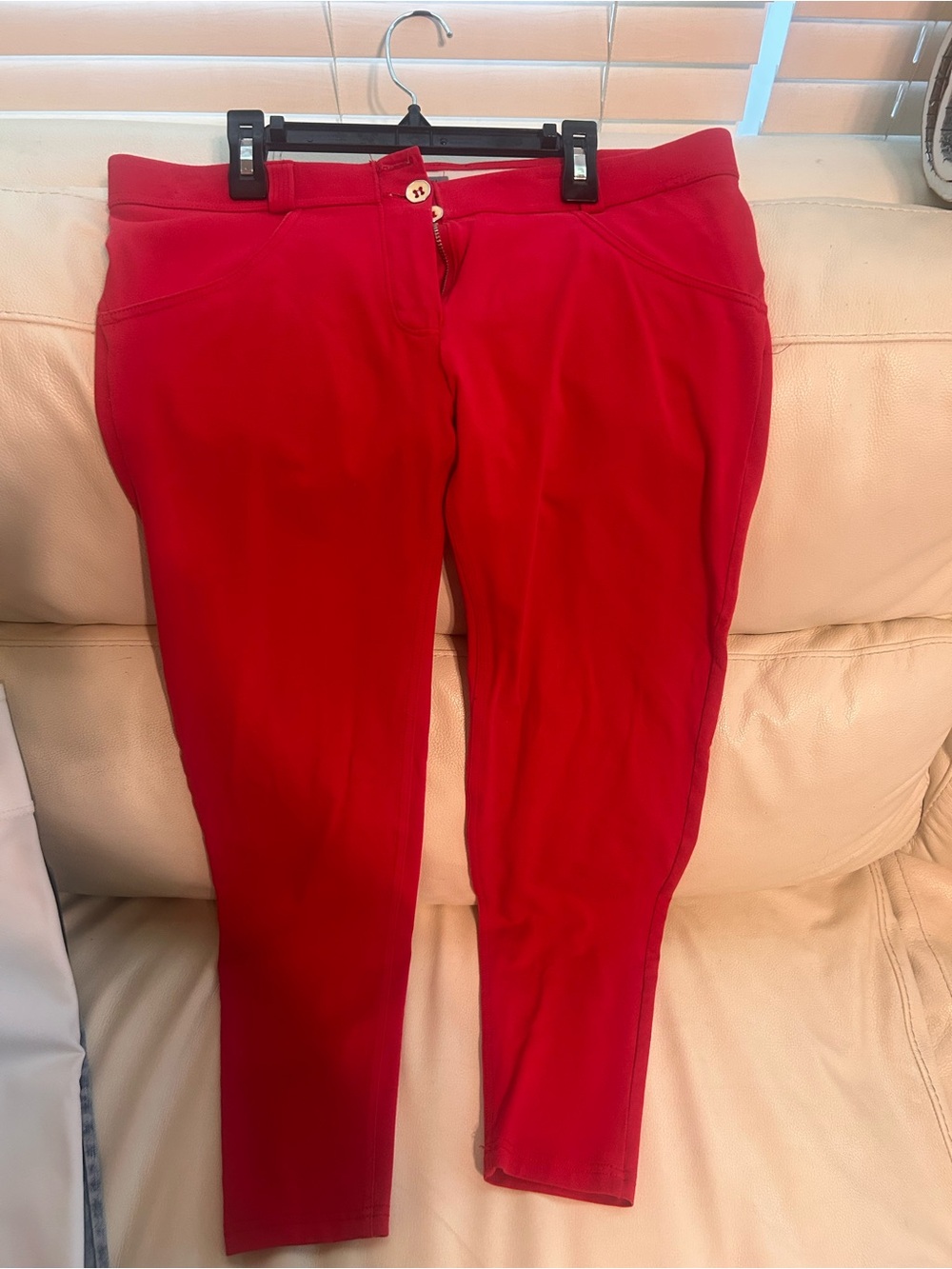 Freddy Women's Skinny Jeans in Bright Red